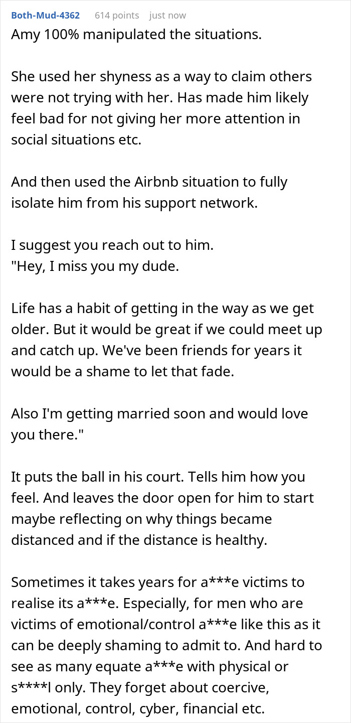 Man Refuses To Give A Separate Room For Friend Just Because His Fiancee Asked,Gets Uninvited From Wedding