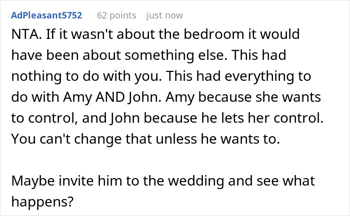Man Refuses To Give A Separate Room For Friend Just Because His Fiancee Asked,Gets Uninvited From Wedding