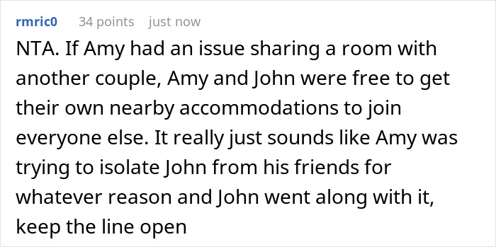 Man Refuses To Give A Separate Room For Friend Just Because His Fiancee Asked,Gets Uninvited From Wedding