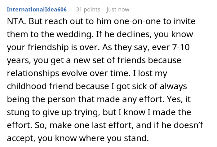 Man Refuses To Give A Separate Room For Friend Just Because His Fiancee Asked,Gets Uninvited From Wedding