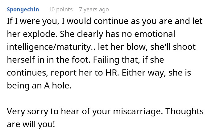 Coworker Leaves Woman Sobbing In Bathroom After Her Miscarriage, Then Reports Her To HR