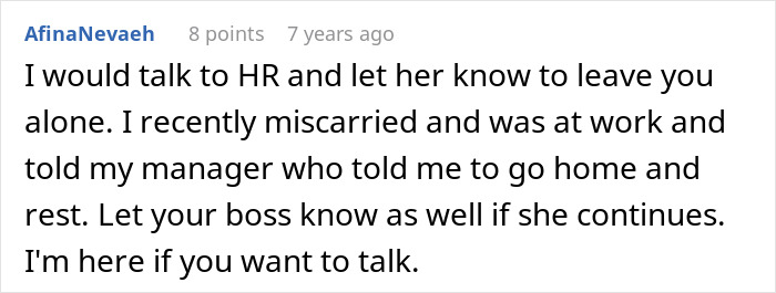 Coworker Leaves Woman Sobbing In Bathroom After Her Miscarriage, Then Reports Her To HR
