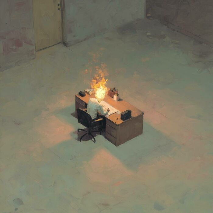 75 Cinematic Digital Artworks By This Artist That Perfectly Capture The Hidden Weight Of Human Emotions