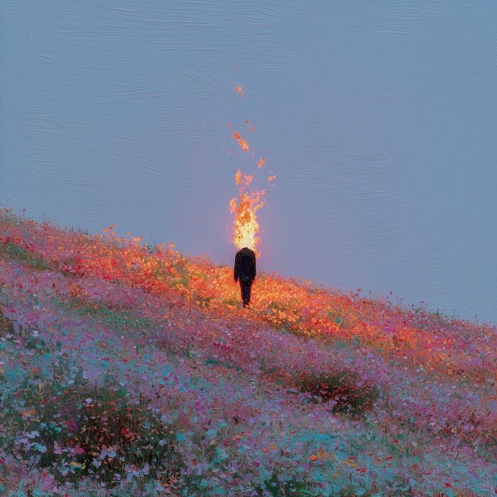 75 Cinematic Digital Artworks By This Artist That Perfectly Capture The Hidden Weight Of Human Emotions