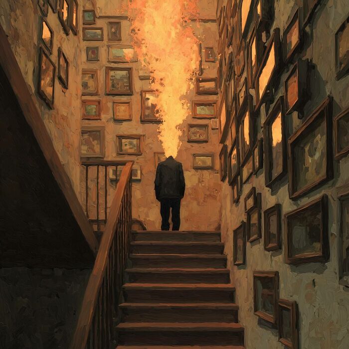 75 Cinematic Digital Artworks By This Artist That Perfectly Capture The Hidden Weight Of Human Emotions