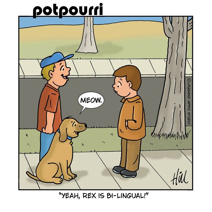 This Artist&rsquo;s 30 Comics That Prove Dogs Are Adorable, Chaotic, And Slightly Unhinged Roommates