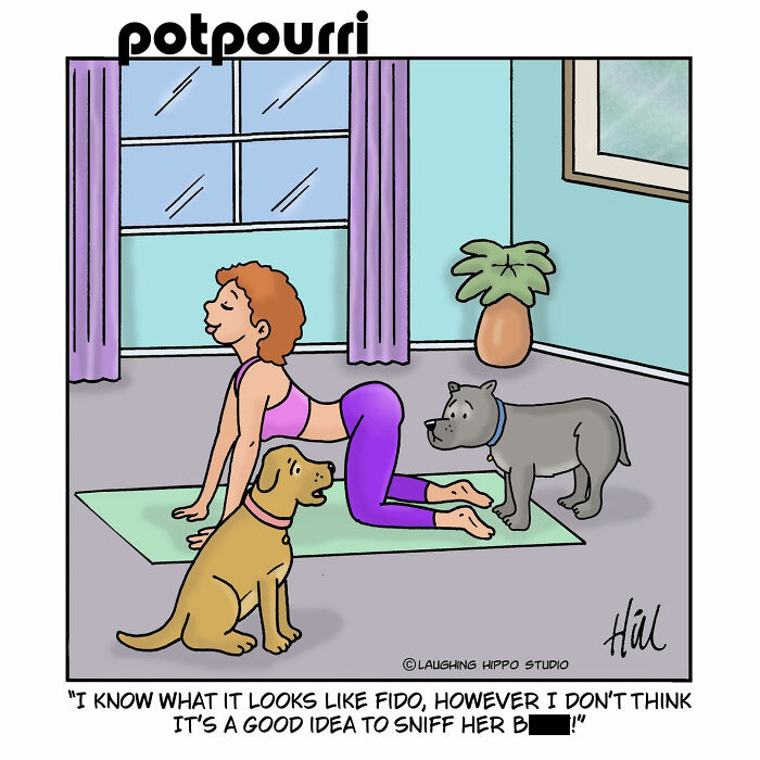 This Artist&rsquo;s 30 Comics That Prove Dogs Are Adorable, Chaotic, And Slightly Unhinged Roommates