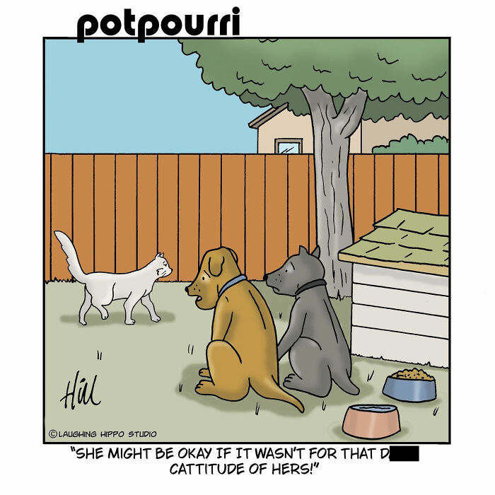 This Artist&rsquo;s 30 Comics That Prove Dogs Are Adorable, Chaotic, And Slightly Unhinged Roommates