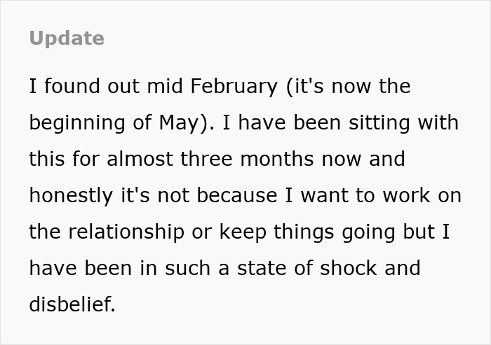 Mistress Exposes Guy’s 2.5-Year-Long Affair, Postpartum Wife Severely Traumatized By The Truth