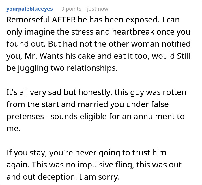 Mistress Exposes Guy’s 2.5-Year-Long Affair, Postpartum Wife Severely Traumatized By The Truth