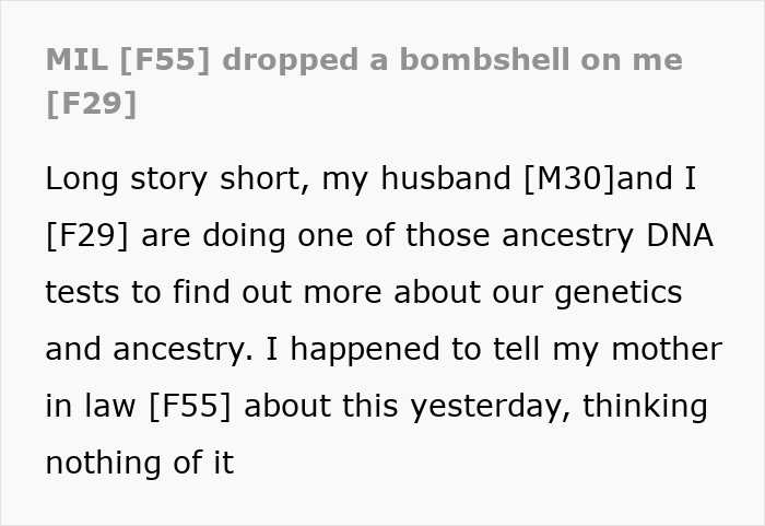 Woman Horrified After Learning Sneaky MIL’s 30-Year Secret, Can&rsquo;t Believe Husband Is An Affair Kid