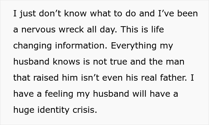 Woman Horrified After Learning Sneaky MIL’s 30-Year Secret, Can&rsquo;t Believe Husband Is An Affair Kid