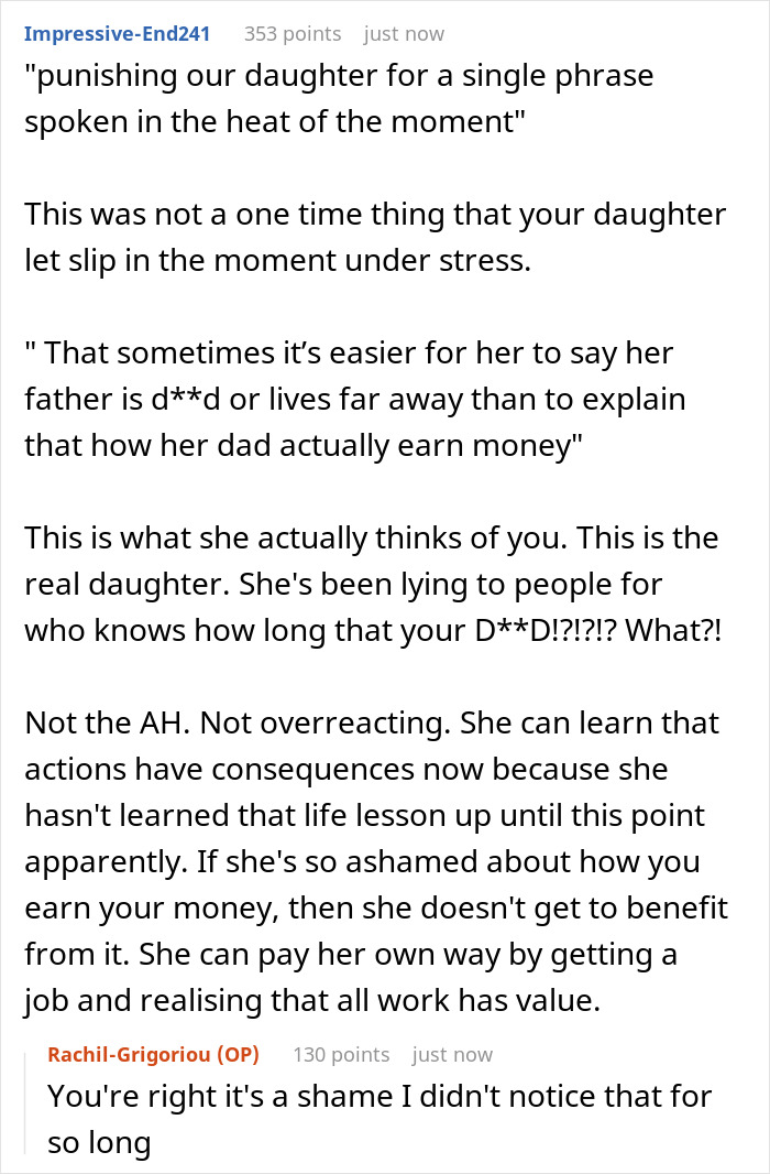 20YO Calls Dad “Family Driver” In Front Of Friends, He Takes Away Her Funds As She’s Ashamed Of Him
