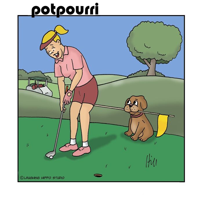 This Artist&rsquo;s 30 Comics That Prove Dogs Are Adorable, Chaotic, And Slightly Unhinged Roommates