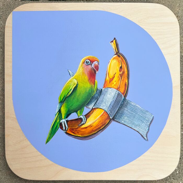 This Artist Gives Traditional Bird Painting A Fresh, Sparkling Twist (26 Pics)