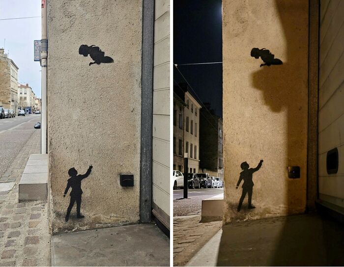 This Artist Turns Cracks And Broken Walls Into Art, 40 Clever Street Interventions By Oakoak (New Pics)