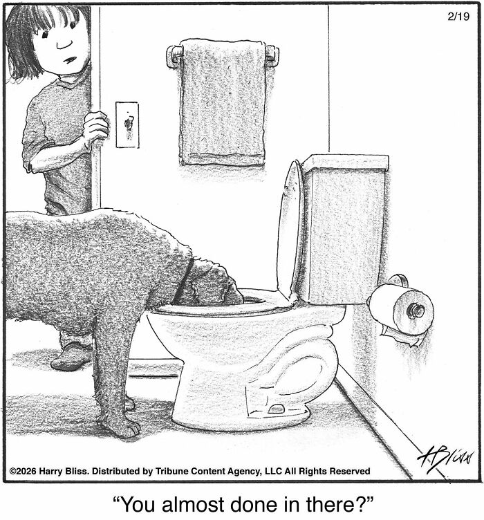 This New Yorker Cartoonist Creates Wholesome And Humorous One-Panel Dog Comics (40 Pics)