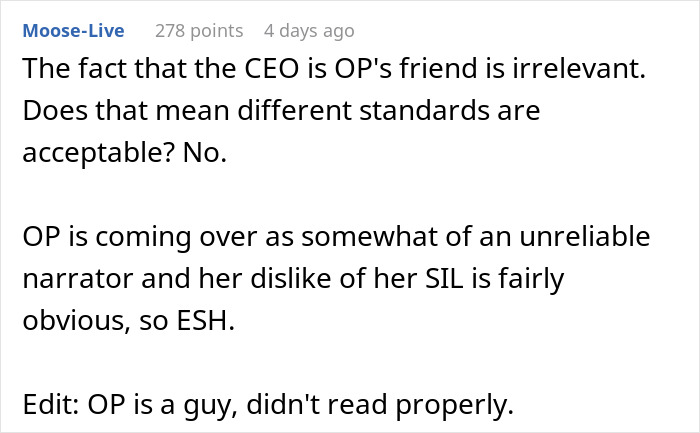 BIL Tells “Smug Perfectionist” SIL If She Doesn’t Change, It Will Affect Her Future Kid, She’s Hurt