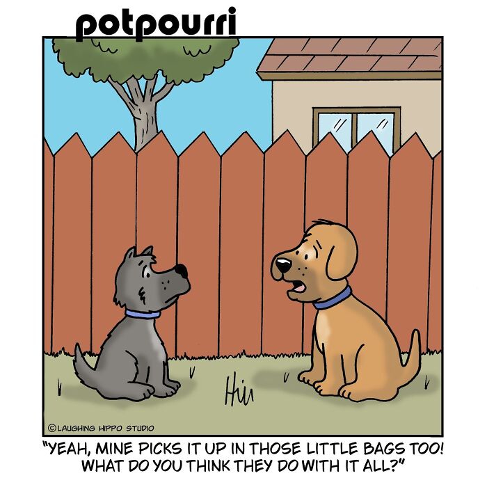This Artist&rsquo;s 30 Comics That Prove Dogs Are Adorable, Chaotic, And Slightly Unhinged Roommates