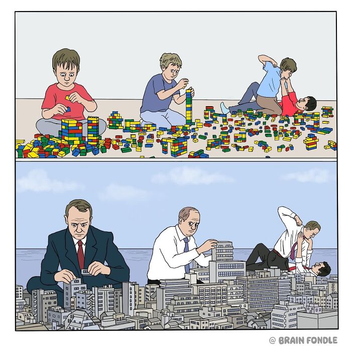 24 Absurd And Unexpectedly Brilliant Comics By This Creative Brother Duo (New Pics)