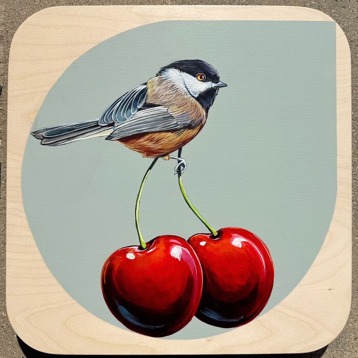This Artist Gives Traditional Bird Painting A Fresh, Sparkling Twist (26 Pics)