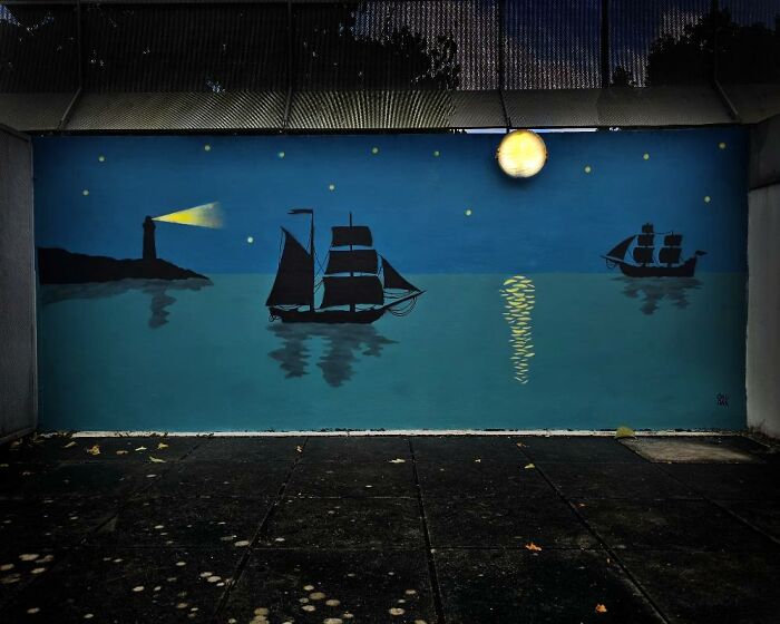 This Artist Turns Cracks And Broken Walls Into Art, 40 Clever Street Interventions By Oakoak (New Pics)