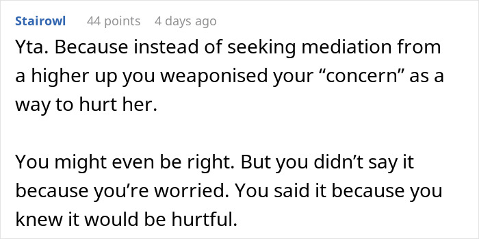 BIL Tells “Smug Perfectionist” SIL If She Doesn’t Change, It Will Affect Her Future Kid, She’s Hurt