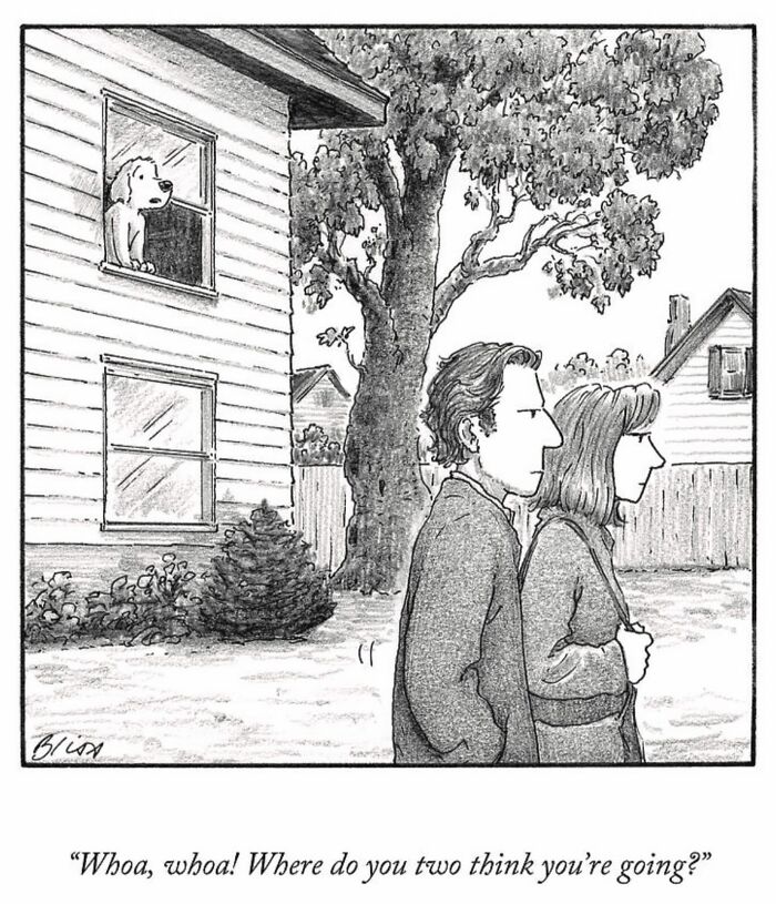This New Yorker Cartoonist Creates Wholesome And Humorous One-Panel Dog Comics (40 Pics)