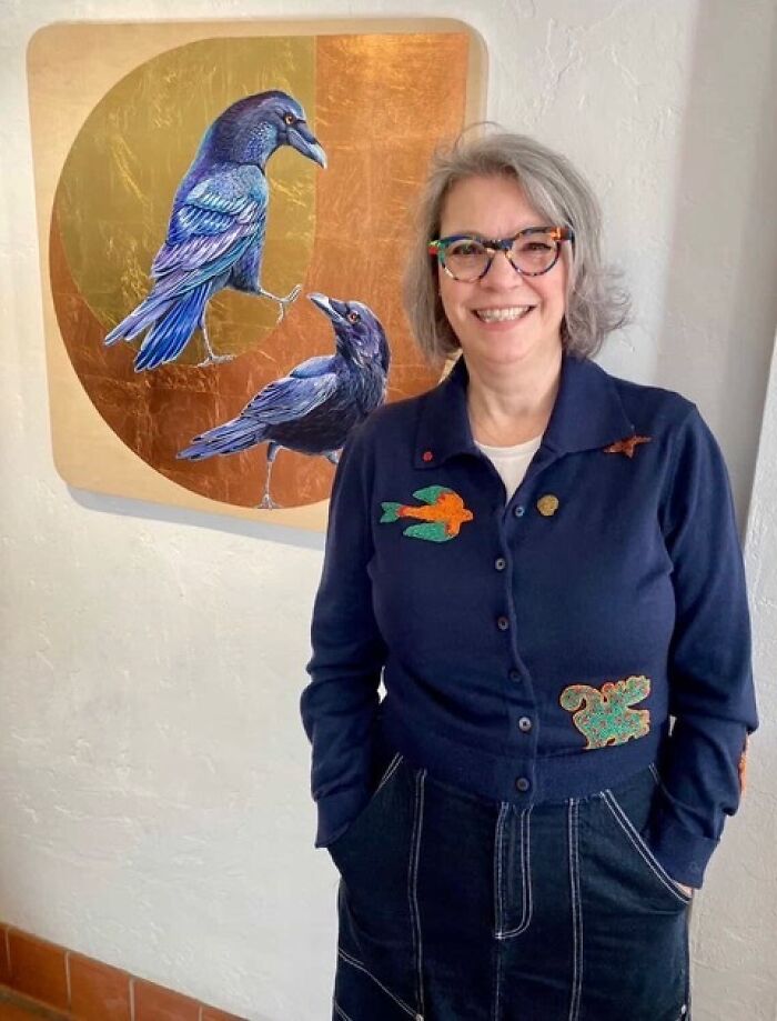 This Artist Gives Traditional Bird Painting A Fresh, Sparkling Twist (26 Pics)