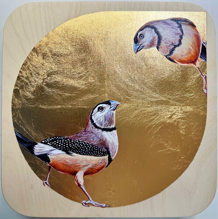 This Artist Gives Traditional Bird Painting A Fresh, Sparkling Twist (26 Pics)