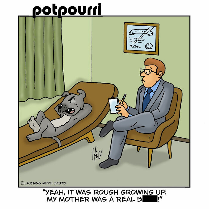 This Artist&rsquo;s 30 Comics That Prove Dogs Are Adorable, Chaotic, And Slightly Unhinged Roommates