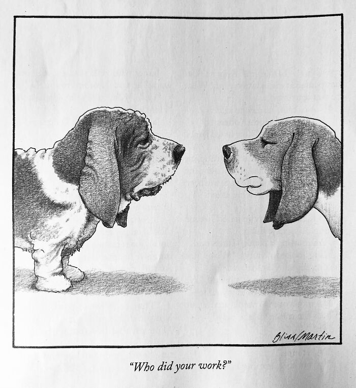 This New Yorker Cartoonist Creates Wholesome And Humorous One-Panel Dog Comics (40 Pics) This New Yorker Cartoonist Creates Wholesome And Humorous One-Panel Dog Comics (40 Pics)