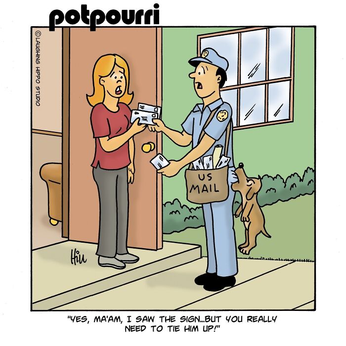 This Artist&rsquo;s 30 Comics That Prove Dogs Are Adorable, Chaotic, And Slightly Unhinged Roommates