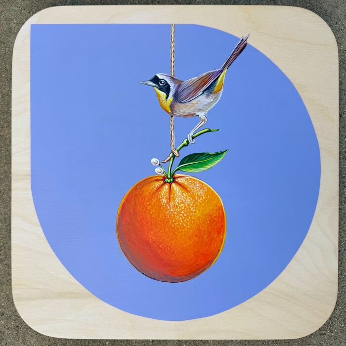 This Artist Gives Traditional Bird Painting A Fresh, Sparkling Twist (26 Pics)
