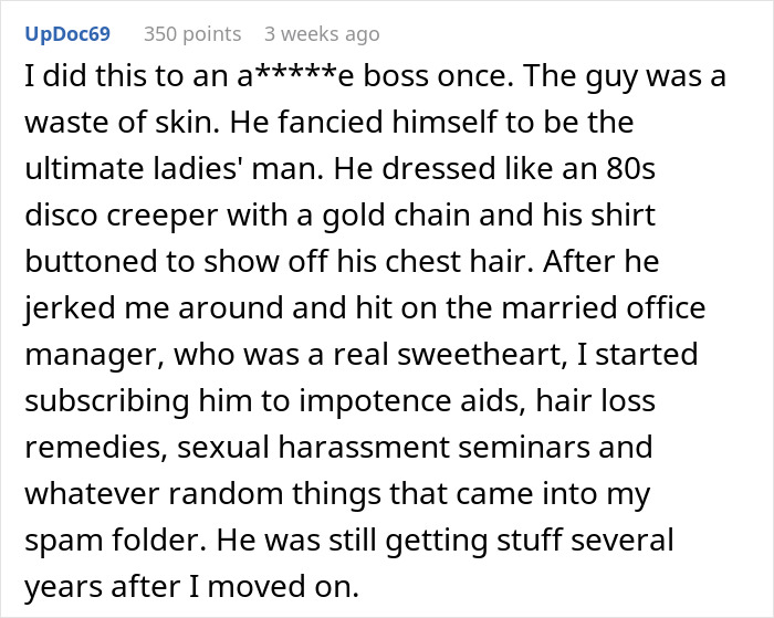 Boss Rates Hard-Working Employee 1 Out Of 5 For No Reason, Suffers From Petty Revenge For A Year