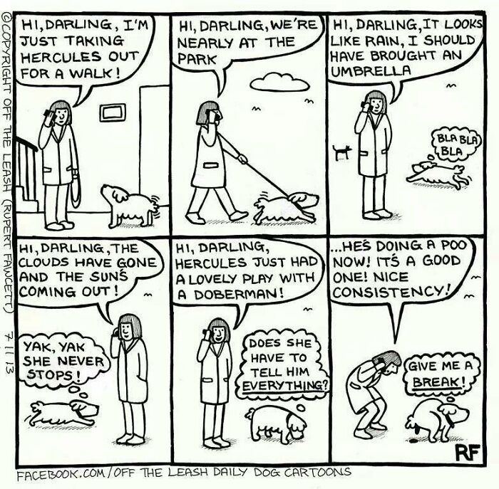 If You&rsquo;re A Dog Owner, These 28 New &ldquo;Off The Leash&rdquo; Cartoons Might Totally Hit Home
