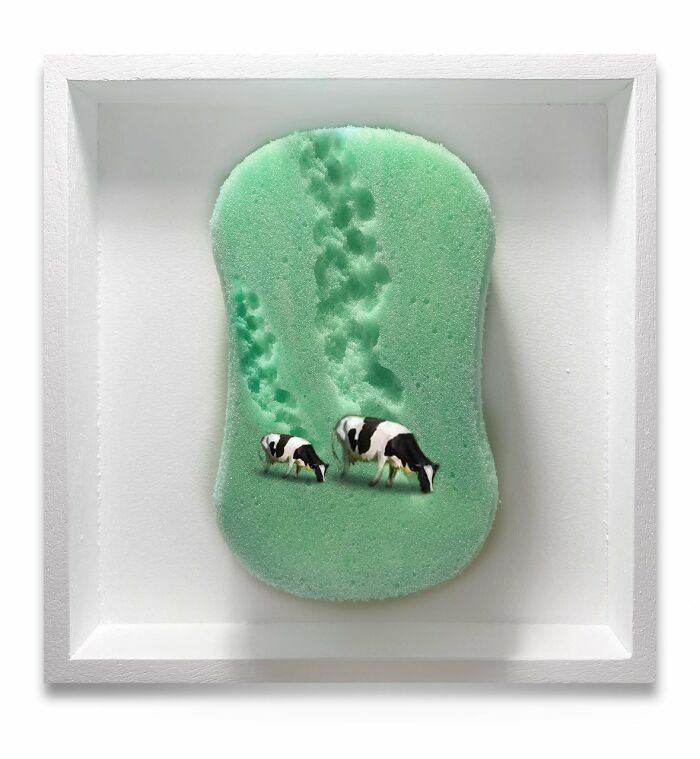 42 New Mind-Bending Artworks By Golsa Golchini That Turn Everyday Objects Into Tiny Worlds