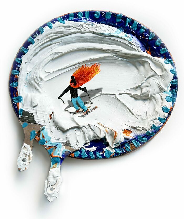 42 New Mind-Bending Artworks By Golsa Golchini That Turn Everyday Objects Into Tiny Worlds