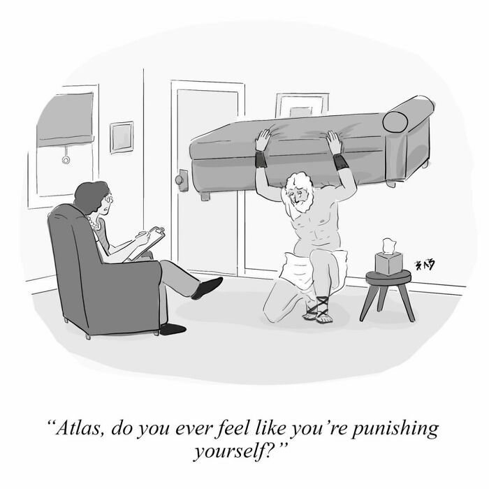 48 Funny Comics By This New Yorker Cartoonist That Perfectly Capture The Chaos Of Modern Life