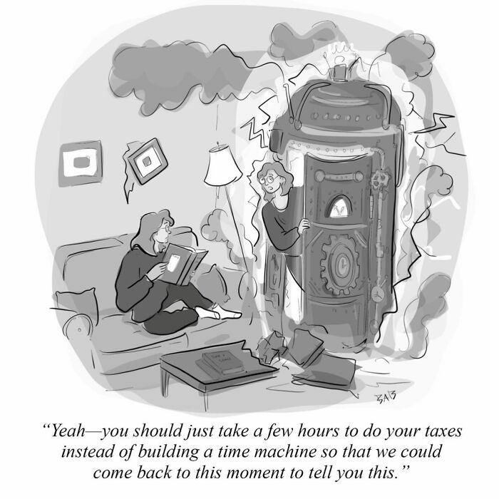 48 Funny Comics By This New Yorker Cartoonist That Perfectly Capture The Chaos Of Modern Life