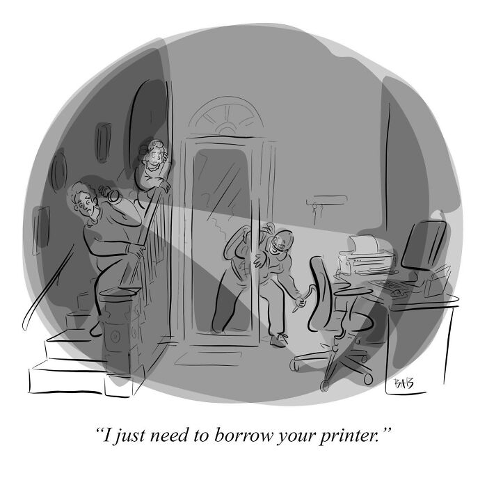 48 Funny Comics By This New Yorker Cartoonist That Perfectly Capture The Chaos Of Modern Life