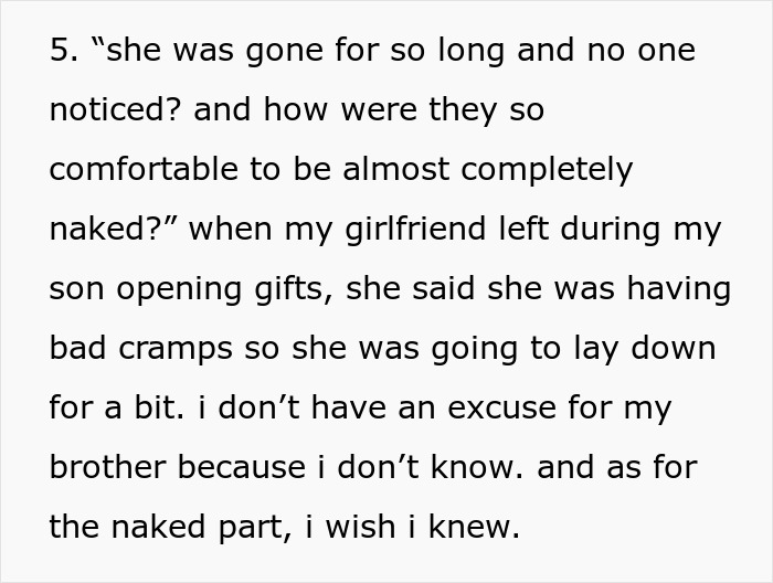 Guy Walks In On GF And His Bro During Son&rsquo;s Party, Wonders If He Just Went From &ldquo;Dad&rdquo; To &ldquo;Uncle&rdquo;