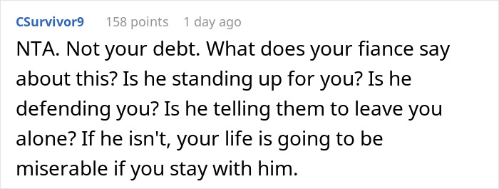 SAHM Aghast As Fianc&eacute;’s Family Harasses Her For His Debts The Moment She Starts Working Again
