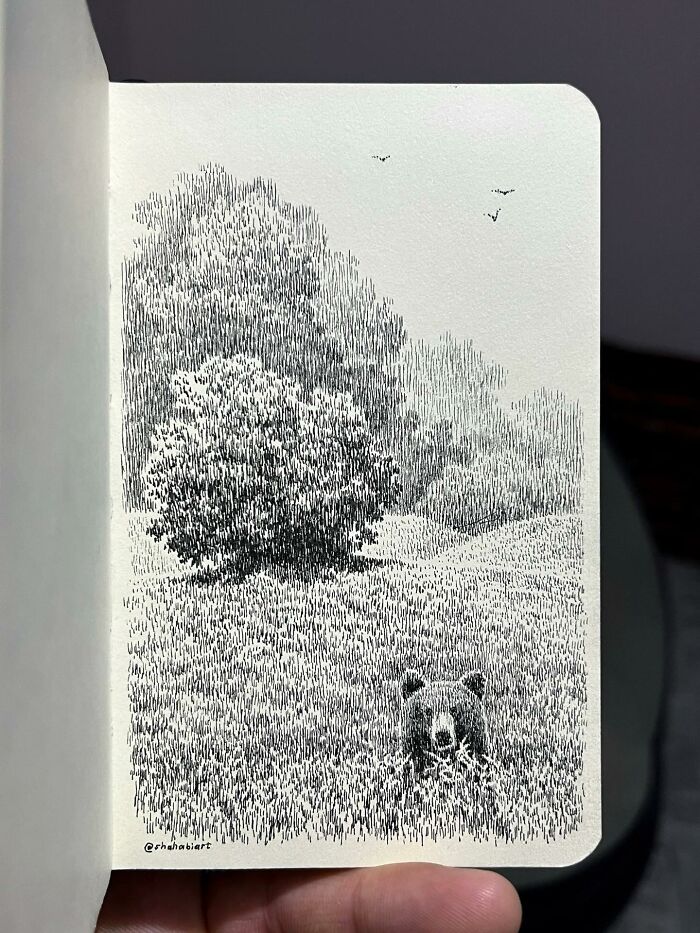 40 Detailed Ink Sketches By This Artist That Feel Like Tiny Worlds On Paper
