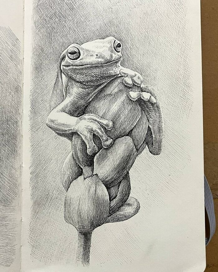 40 Detailed Ink Sketches By This Artist That Feel Like Tiny Worlds On Paper