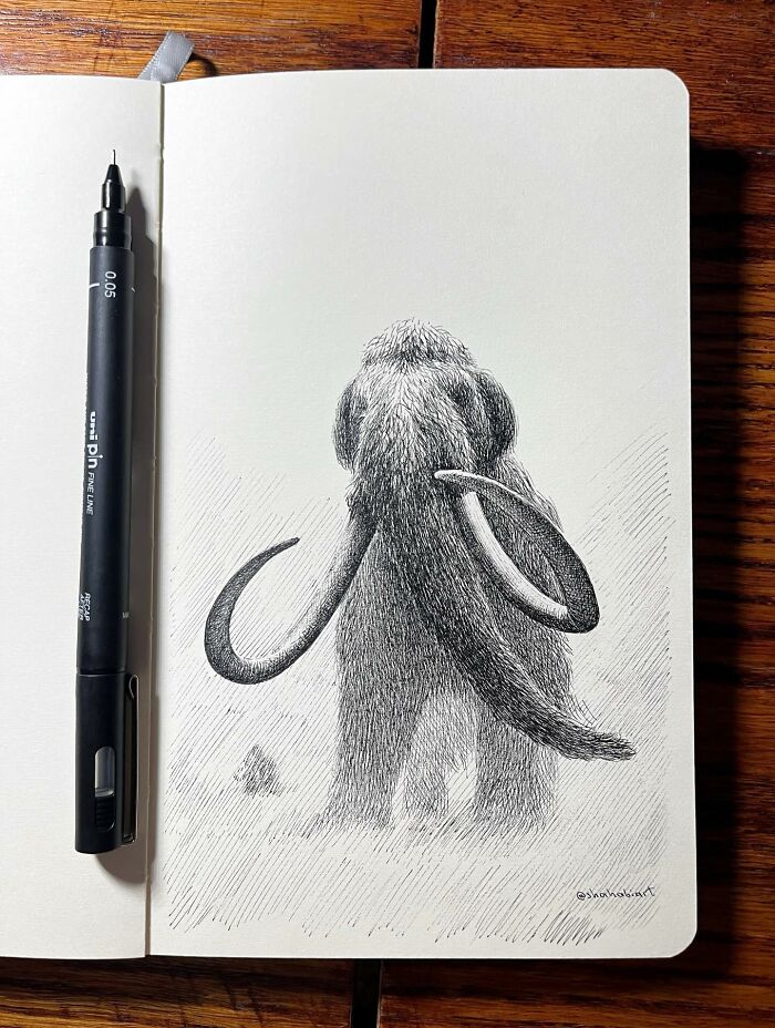 40 Detailed Ink Sketches By This Artist That Feel Like Tiny Worlds On Paper