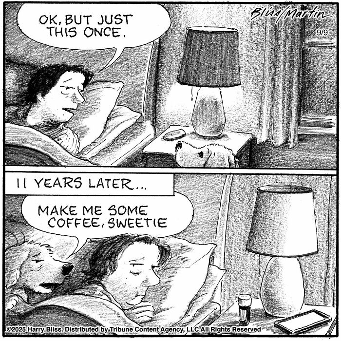 This New Yorker Cartoonist Creates Wholesome And Humorous One-Panel Dog Comics (40 Pics) This New Yorker Cartoonist Creates Wholesome And Humorous One-Panel Dog Comics (40 Pics)