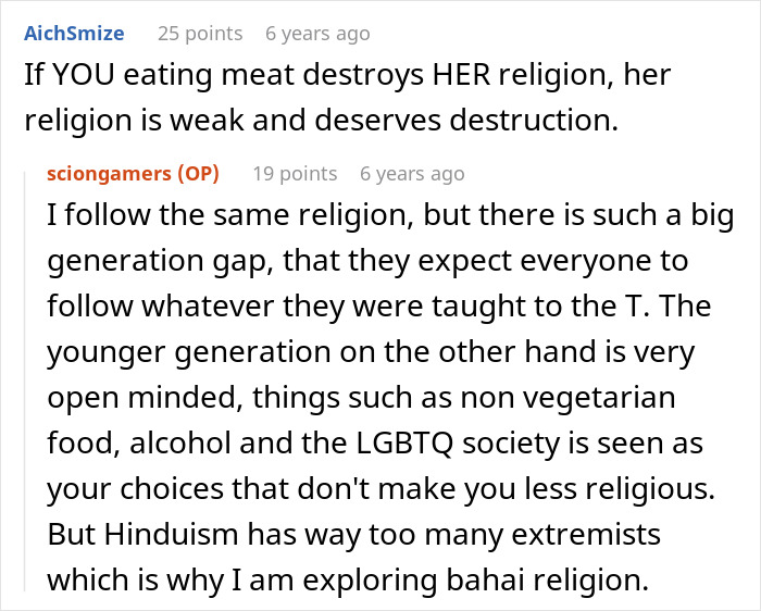 Karen Shames Guy For Eating Meat Near Her, Claims He Ruined Her Religion, Pilot Intervenes