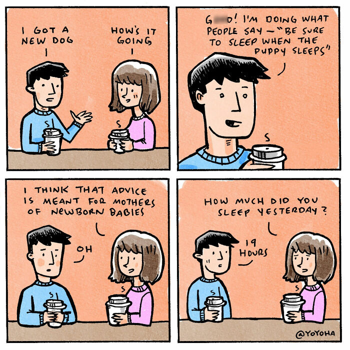 31 Satirical Comics About Everyday Incidents By Yoyoha (New Pics)