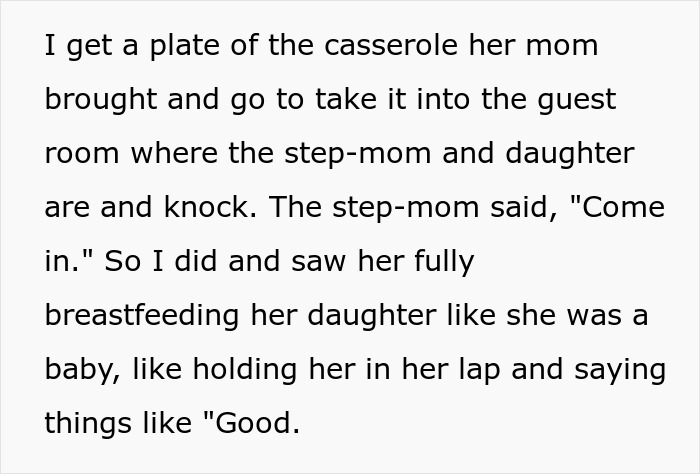 Woman Breastfeeds 8YO At Stepson’s House, Gets Mad As They Are Utterly Disgusted With Her